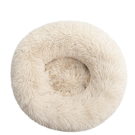 Cat Bed, Fluffy Cat Beds for Indoor Cats, Donut Kitten Beds for Indoor Cats, Donut Small Cat Beds