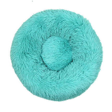 Cat Bed, Fluffy Cat Beds for Indoor Cats, Donut Kitten Beds for Indoor Cats, Donut Small Cat Beds