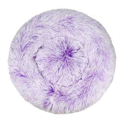 Cat Bed, Fluffy Cat Beds for Indoor Cats, Donut Kitten Beds for Indoor Cats, Donut Small Cat Beds