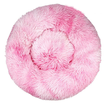 Cat Bed, Fluffy Cat Beds for Indoor Cats, Donut Kitten Beds for Indoor Cats, Donut Small Cat Beds