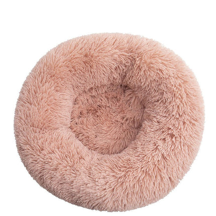 Cat Bed, Fluffy Cat Beds for Indoor Cats, Donut Kitten Beds for Indoor Cats, Donut Small Cat Beds