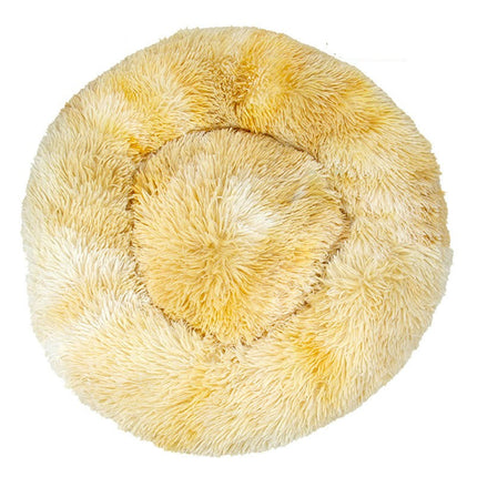 Cat Bed, Fluffy Cat Beds for Indoor Cats, Donut Kitten Beds for Indoor Cats, Donut Small Cat Beds