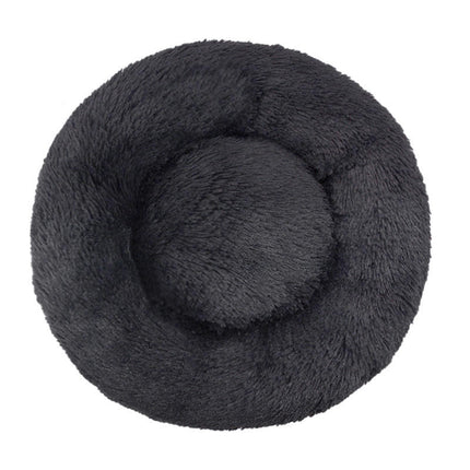 Dog Beds for Small Dogs, Donut Dog Bed with Blanket Attached, Calming Dog Bed Washable