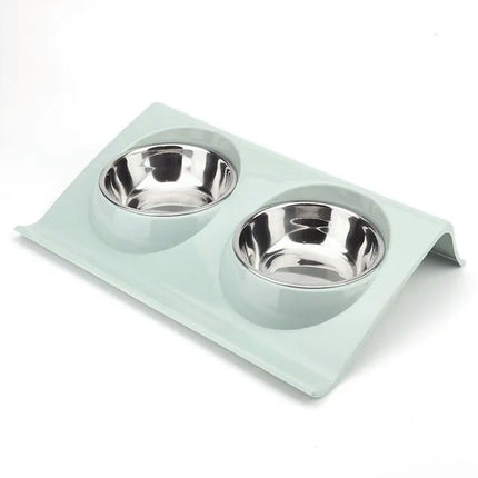 Pet  Stainless Steel  Bowl Dog Cat  Dog Bowl Pet Food Storage Bowls Outdoor Travel Portable Puppy Food Container Feeder Dish