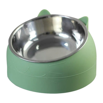 Pet Cat Bowl With Raised Stand Pet Feeding Cat Water Bowl For Cats Dogs Feeder  Dish Pet Food and Water Bowls Cat Accessories