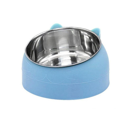 Pet Cat Bowl With Raised Stand Pet Feeding Cat Water Bowl For Cats Dogs Feeder  Dish Pet Food and Water Bowls Cat Accessories