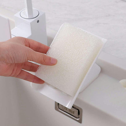 4 Pieces Soap Dish, Plastic Drain Sponge Soap Box Tray for Home Bathroom Accessories Soap Holder