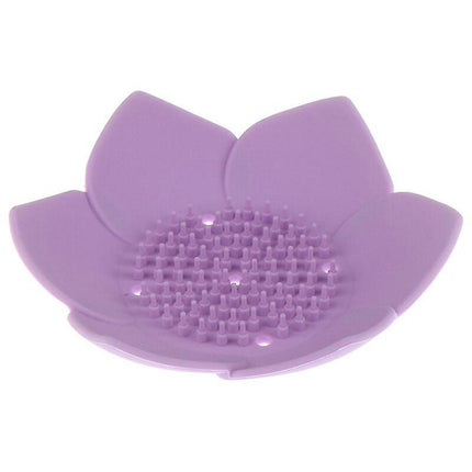 Portable Silicone Draining Soap Dish Soap Box Bathroom Accessories for Home Accessories Soap Holder