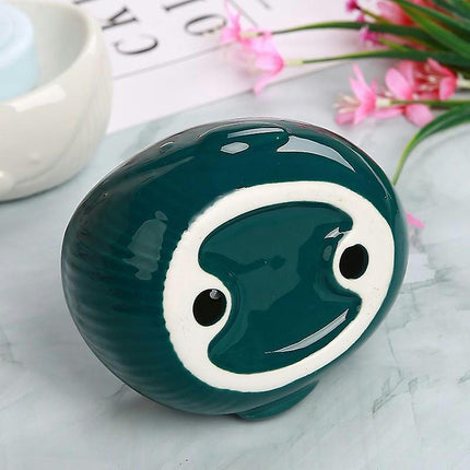 Soap Dish For Bathroom Whale Shaped Ceramic Drain Bar Soap Box For Shower Holder Home Accessories