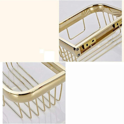 Brass Bathroom Soap Dish soap Case Easy to Clean Bathroom Accessories Soap Dish Box Holder