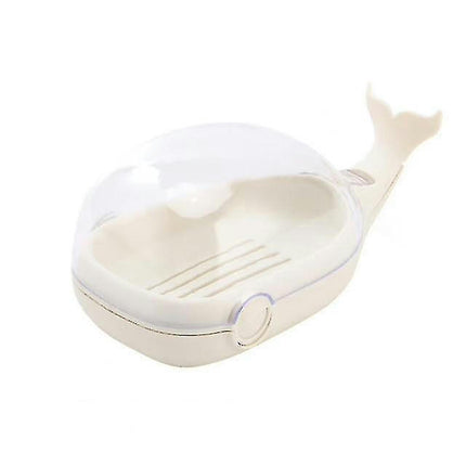 Bathroom Soap Dishes Cute Cartoon Whale Soap Holder Home Soap Tray Drain Box Bathroom Accessories Model J