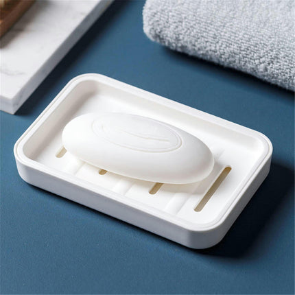 2 Soap Dishes Portable Plastic Household Bathroom Soap Box,For Kitchen Bathroom Accessories Soap Box