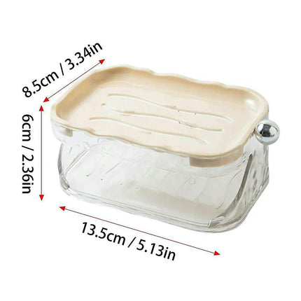 Wall hanging soap box drain soap holder bathroom accessories tray for bathroom soap container