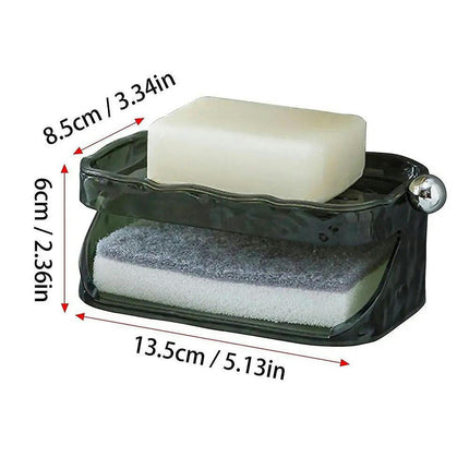 Wall hanging soap box drain soap holder bathroom accessories tray for bathroom soap container