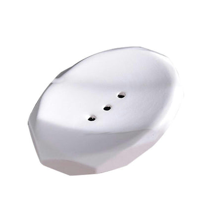 Soap Box Matte Ceramic Soap Dish Bathroom Accessories Home Portable Bathroom Soap Dishe