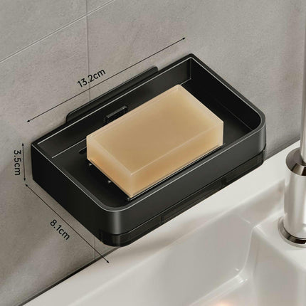 Soap Box Dish Bathroom Accessories Self Draining For Sink Shower Wall Bathroom Tub No Punching