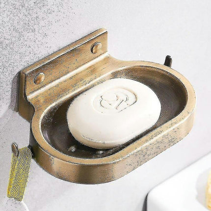 Soap Dishes Holders Antique Bathroom Soap Dish Wall Mounted Soap Holder Soap Sponge Dish