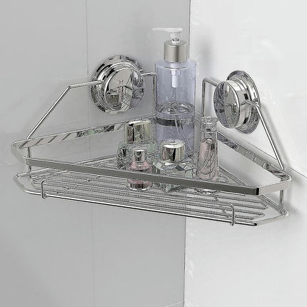 Shower Shelf No Drill Assembly Toilet Caddy Shower Wall Mounted Shower Shelf Rustproof Aluminum Shower Caddy 25*25*14.1cm