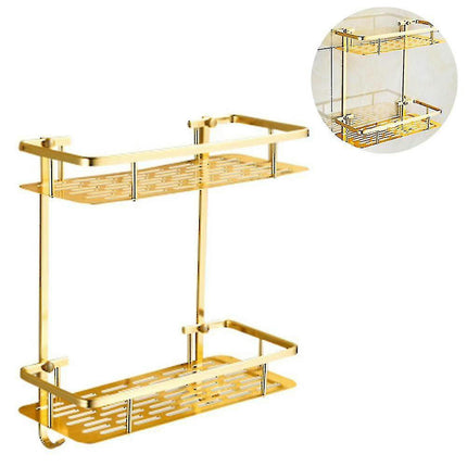 Shower Caddy Hanging Razor And Sponge Adhesive Shower Shelf Bathroom Shower Organizers