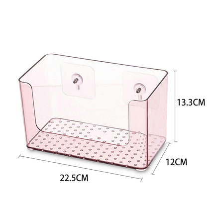 Bathroom Hanging Shower Caddies Waterproof Damage Free Shower Caddies For Seasoning Box Snacks Cosmetics