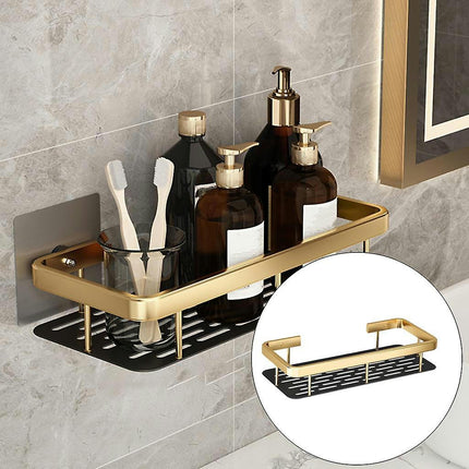 Wall Mounted Shower Caddy Adhesive Shower Caddy Basket No Punching Tidy Tray