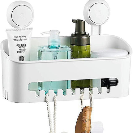 Suction Cup Shower Caddy No Drilling Suction Cup Shower Caddy Detachable Bathroom Shower Caddy