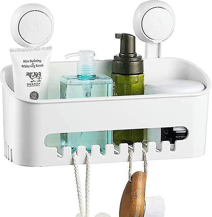 Suction Cup Shower Caddy No Drilling Suction Cup Shower Caddy Detachable Bathroom Shower Caddy