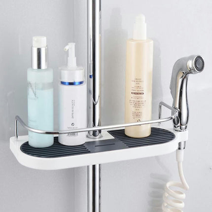 Bathroom Shower Caddy Shower Holder, Shower Gel Shampoo Cleaning Supplies Shelf