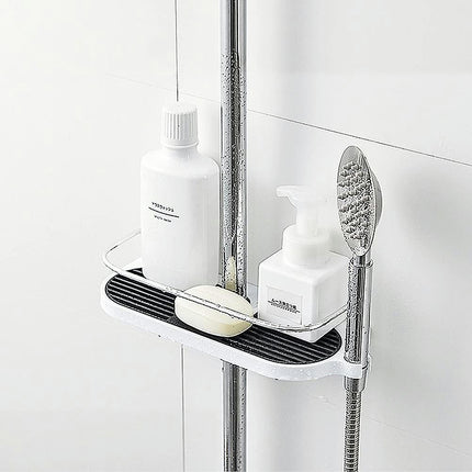 Bathroom Shower Caddy Shower Holder, Shower Gel Shampoo Cleaning Supplies Shelf