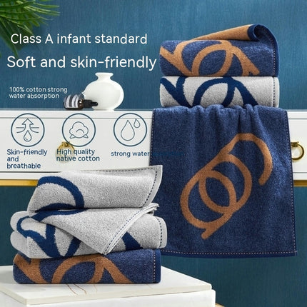 1 Pack Face Towel for Washing Face -Premium Softness, Extra Absorbent Towels, Cotton Hand Towels for Bathroom