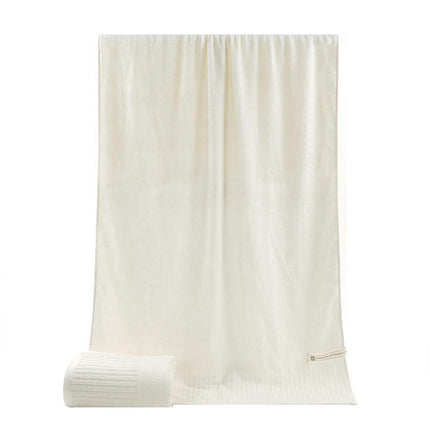 1 Pack Bamboo Cotton Bath Towels High Absorbent, Lightweight Super Soft