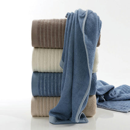 1 Pack Bamboo Cotton Bath Towels High Absorbent, Lightweight Super Soft