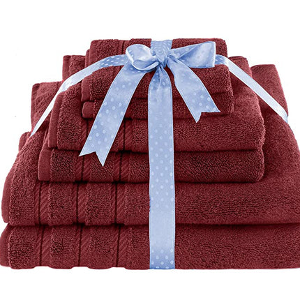 Soft 6 Piece Towel Set, 2 Bath Towels 2 Hand Towels 2 Washcloths, Cotton Towels Set for Bathroom