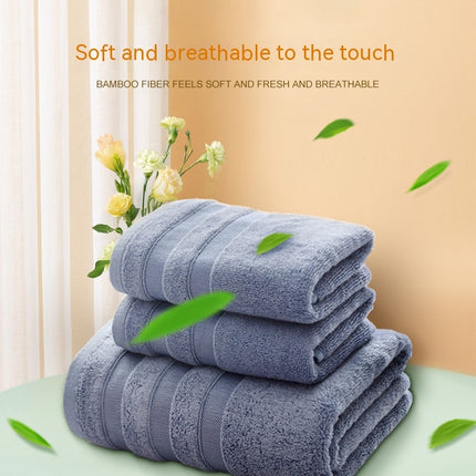 2 Pack Premium Bamboo Bath Towel,Luxury Super Soft Highly Absorbent Bathroom Towels