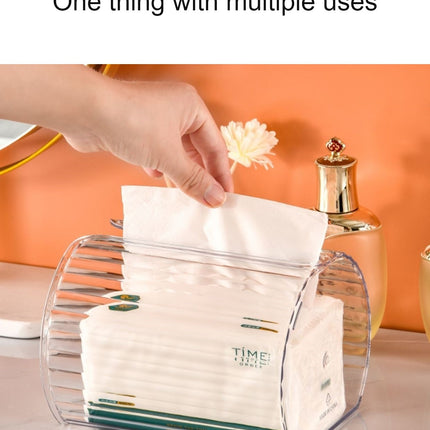 Toilet Paper Holder, Toilet Tissue Storage Box, Wall-Mounted Tissue Box, no Need to Punch