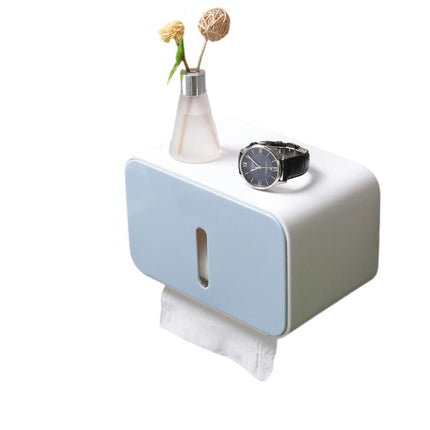 Paper Towel Holder Wall Mounted Paper Towel Holder Bathroom Waterproof Roll Paper Box