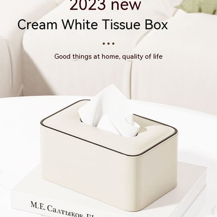 Tissue Box Multifunctional Tissue Box Facial Tissue Pumping Paper Dispenser Storage Box Home