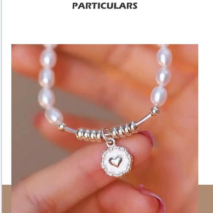 Natural Pearl Bracelets for Women 925 Sterling Silver Bracelets for Women Colorfast Bracelet