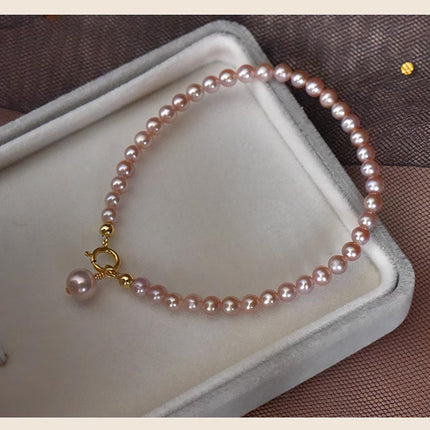 Natural Pearl Bracelets for Women 925 Sterling Silver Bracelets for Women Silver Pearl Jewelry