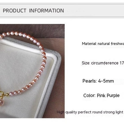 Natural Pearl Bracelets for Women 925 Sterling Silver Bracelets for Women Silver Pearl Jewelry