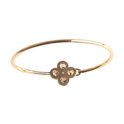 Four Leaf Clover Bracelet,Four Clover Bracelet Lucky Charm Bracelet Jewelry for Women Girls