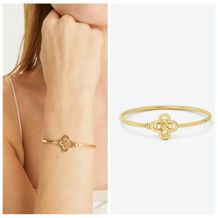 Four Leaf Clover Bracelet,Four Clover Bracelet Lucky Charm Bracelet Jewelry for Women Girls