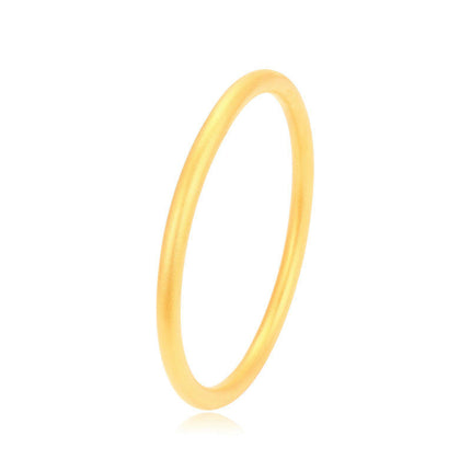 Gold Plated Bangles for Women Gold Bangle Glossy Stackable Round Bangle Bracelet