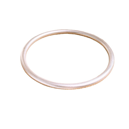 Sterling Silver Bangle Bracelet Silver Bracelet For Women Simple Round Circle Bangle Bracelet