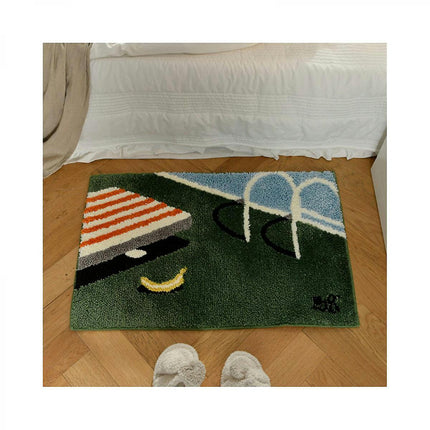 Cute Bath Mat Non Slip Soft Fluffy And Absorbent Microfiber Bathroom Mat,floor Rug Bathroom Home D¨¦cor