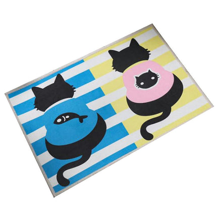 Cartoon Animals Entrance Doormat Carpets Rugs For Home Bath Living Room Floor Mat Non-slip Absorbent Door Mat