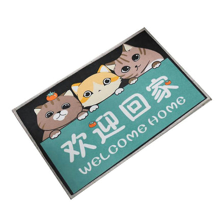 Cartoon Animals Entrance Doormat Carpets Rugs For Home Bath Living Room Floor Mat Non-slip Absorbent Door Mat