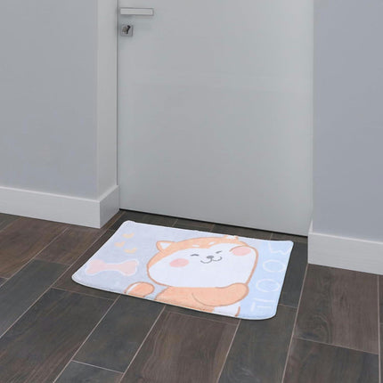 Cartoon Bathroom Rug Animal Doormat - Non-Slip Kitchen Bath Mat Runner - Machine Washable Polyester