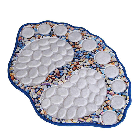 Hotel Absorbent Bath Mat Living Room Nonslip Pads Cobblestone Embossed Bathroom