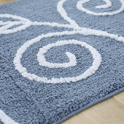 Bath Rugs Soft Bath Mats Microfiber Non Slip Bathroom Door Mat Carpet Bedroom Durable Living Room Kitchen Doormat